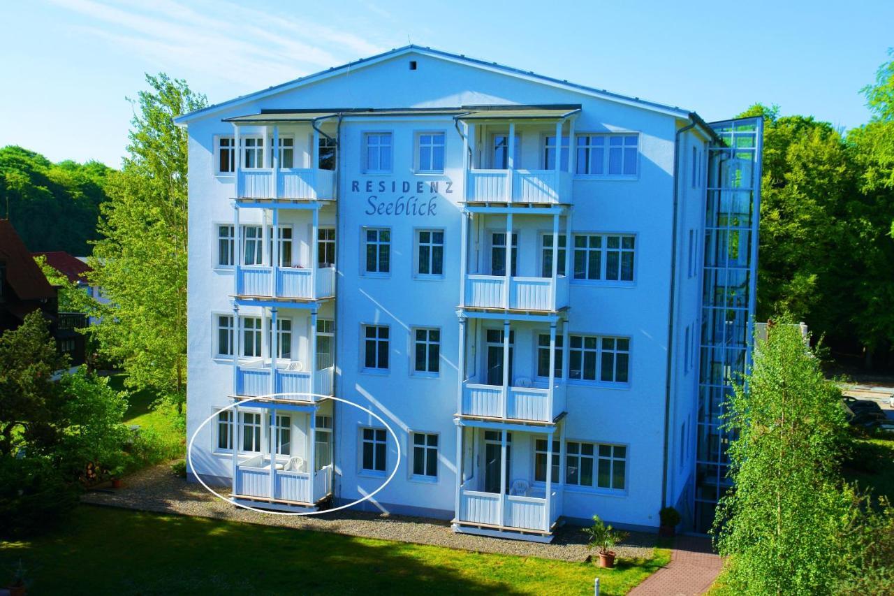 Residenz Seeblick Whg 4, Mit Gartenzugang Зеллин Экстерьер фото